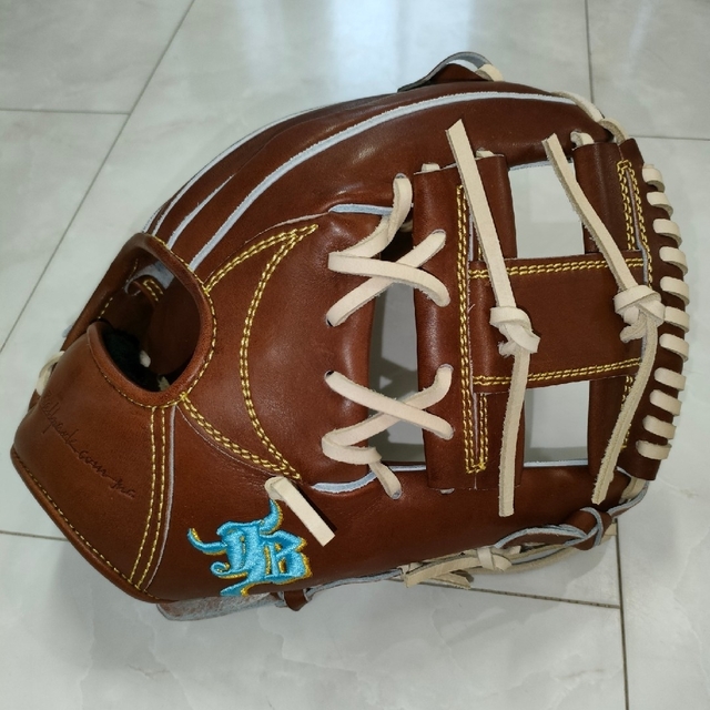 【新品】和牛JB 硬式 オーダー 内野手 グローブ グラブ ブラウンカラー スポーツ/アウトドアの野球(グローブ)の商品写真