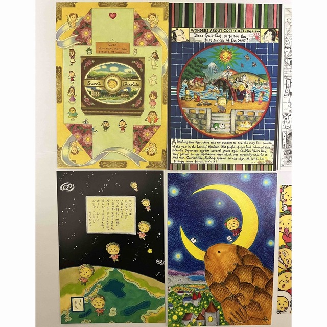 コジコジ　ポストカードセット＋しおり エンタメ/ホビーのおもちゃ/ぬいぐるみ(キャラクターグッズ)の商品写真