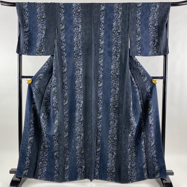 低価格 小紋 美品 【中古】 正絹 裄丈69cm 身丈163cm 逸品 着物 - app ...
