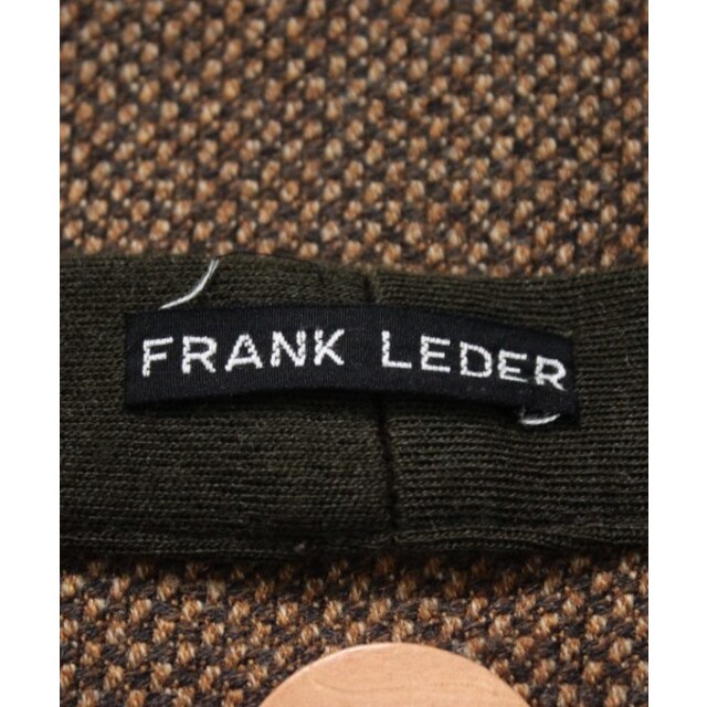 FRANK LEDER(フランクリーダー)のFRANK LEDER フランクリーダー カーディガン S 茶 【古着】【中古】 メンズのトップス(カーディガン)の商品写真