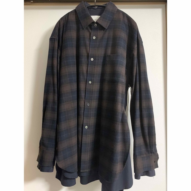 stein Oversized Layered Flannel Shirt | www.innoveering.net