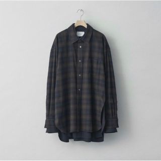 オーラリー(AURALEE)のstein Oversized Layered Flannel Shirt(シャツ)