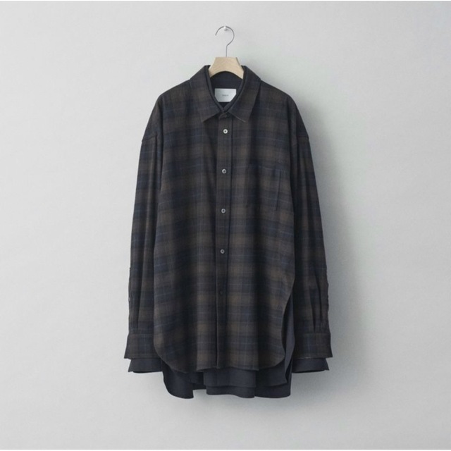 stein Oversized Layered Flannel Shirt 数量は多 www.skytrac.ca