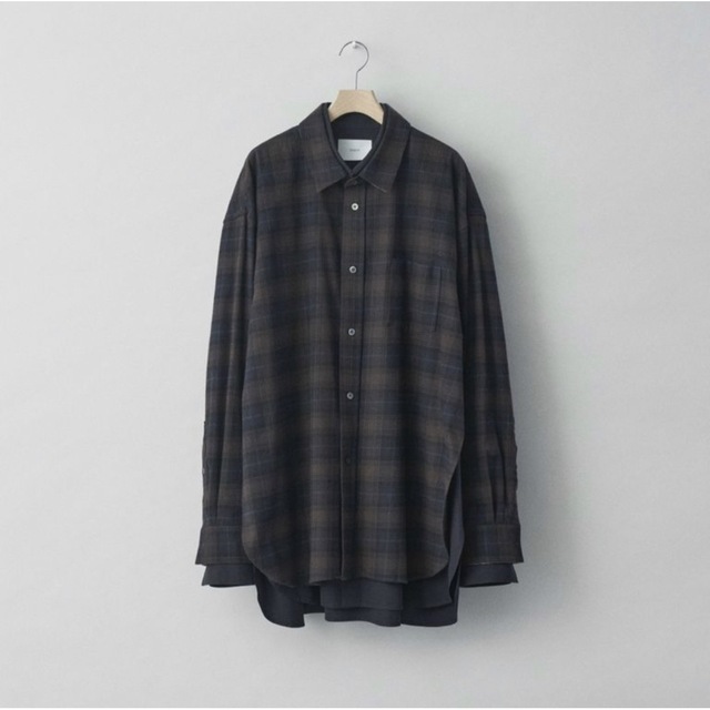 stein Oversized Layered Flannel Shirt