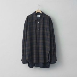 シュタイン(stein)のstein Oversized Layered Flannel Shirt(シャツ)