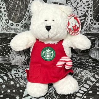 スターバックスコーヒー(Starbucks Coffee)のなっちん様専用　スターバックス　クリスマス　ポーラー　しろくま　ベアリスタ(ぬいぐるみ)