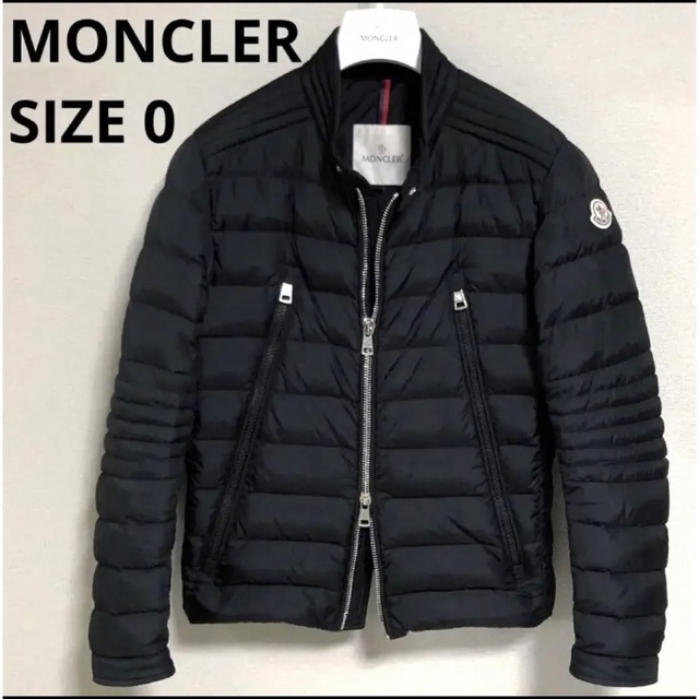 MONCLER(モンクレール)の魚様専用　AMIOT モンクレール　アミオ　エミオット　ブラック　国内正規 メンズのジャケット/アウター(ダウンジャケット)の商品写真