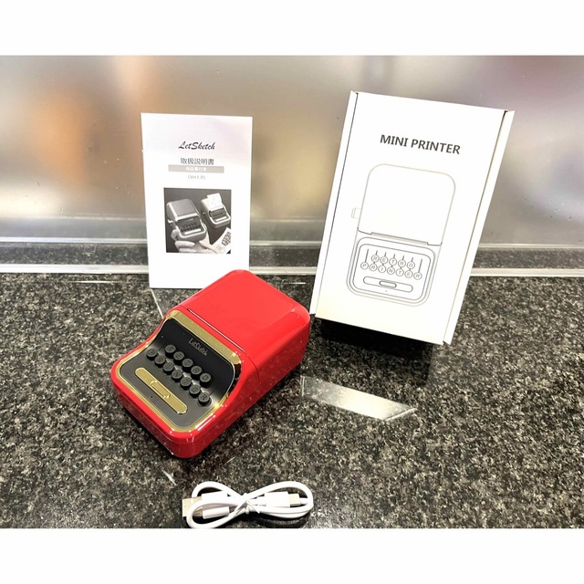 LetSketch(レットスケッチ) サーマルプリンター 【正規品】 9639円