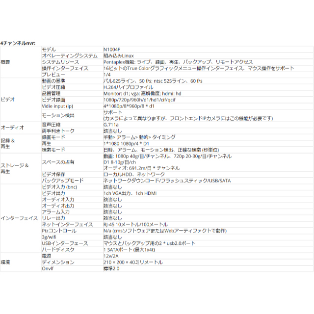 ビデオ監視用NVRの基盤のみ スマホ/家電/カメラのスマホ/家電/カメラ その他(防犯カメラ)の商品写真