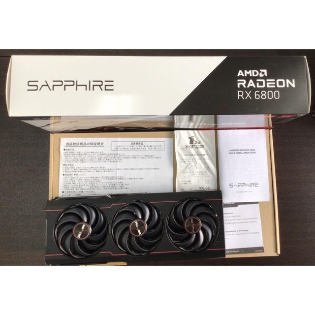 SAPPHIRE グラフィックボード SA-PULSE RADEON RX 68 - PCパーツ