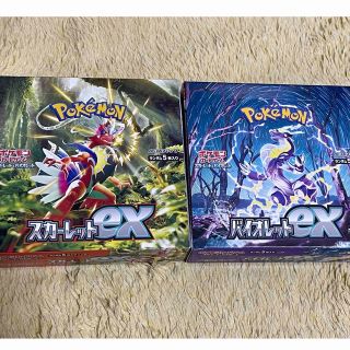 ポケモン(ポケモン)のポケモンカード　バイオレットexスカーレットex(Box/デッキ/パック)