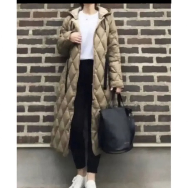 美品　ザラ　ZARA キルティングダウンコート