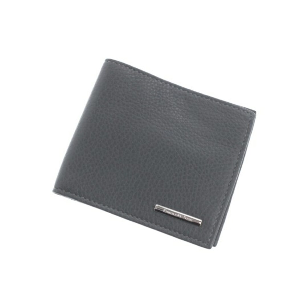 Ermenegildo Zegna ゼニア 財布・コインケース - グレー 【古着