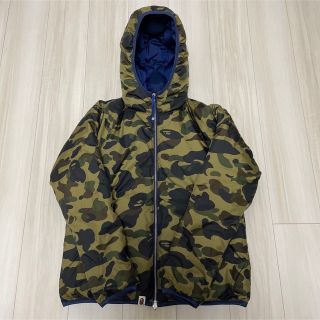 19500円特別価格 販売 在庫あります A BATHING APE カモ 迷彩 ダウン