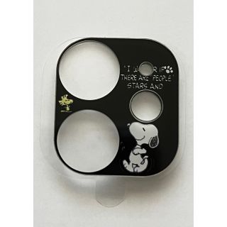 スヌーピー(SNOOPY)のiPhone12 mini用　レンズカバー　スヌーピー(保護フィルム)