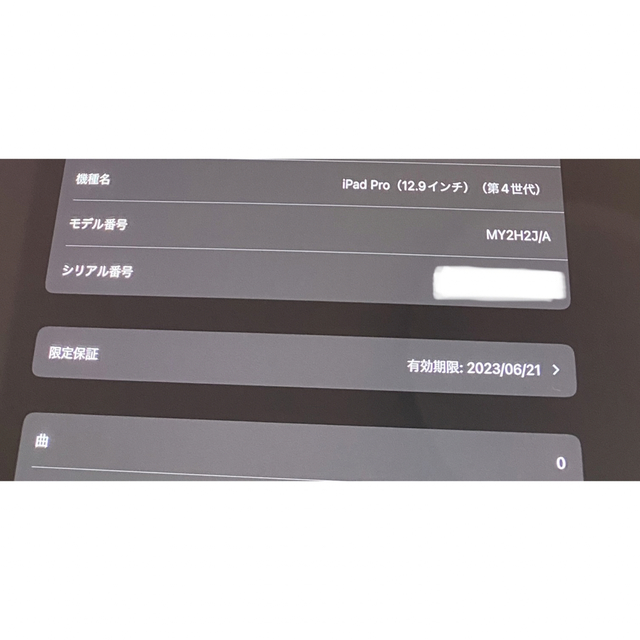 iPad Pro 12.9 第4世代 128GB スペースグレイ Wi-Fi PC/タブレット iPad Pro 12.9 第4世代 128GB スペースグレイ Wi-Fi PC/タブレット