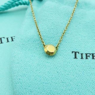 ティファニー(Tiffany & Co.)のティファニー ダイヤモンド カット デザイン ゴールド ネックレス JH21(ネックレス)