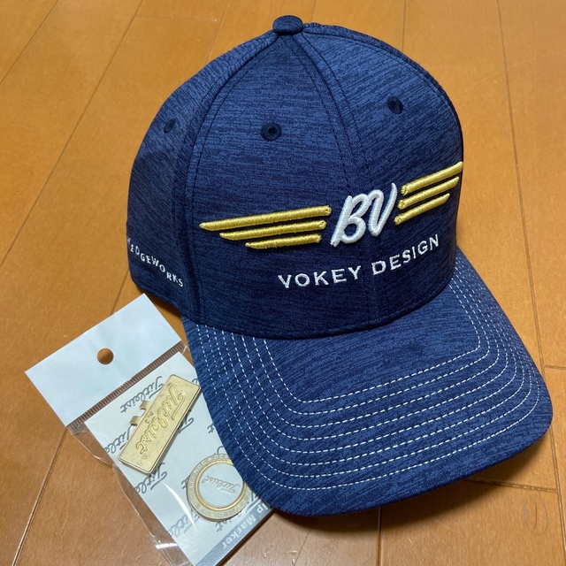 Titleist(タイトリスト)のタイトリスト BV Wings Space Dye Cap ネイビー S/M スポーツ/アウトドアのゴルフ(ウエア)の商品写真