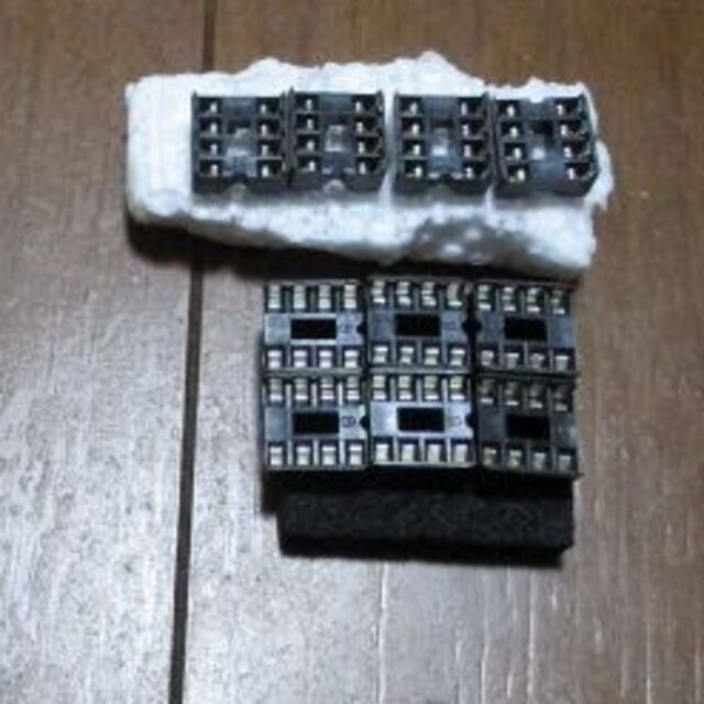 ICソケット(8pin) 10個 エンタメ/ホビーのテーブルゲーム/ホビー(アマチュア無線)の商品写真