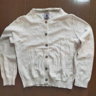 プチバトー(PETIT BATEAU)のプチバトー　キッズカーディガン　100サイズ(カーディガン)