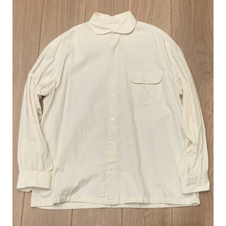 7万 alumo アルモ社 ポータークラシック カシミアコットンシャツ