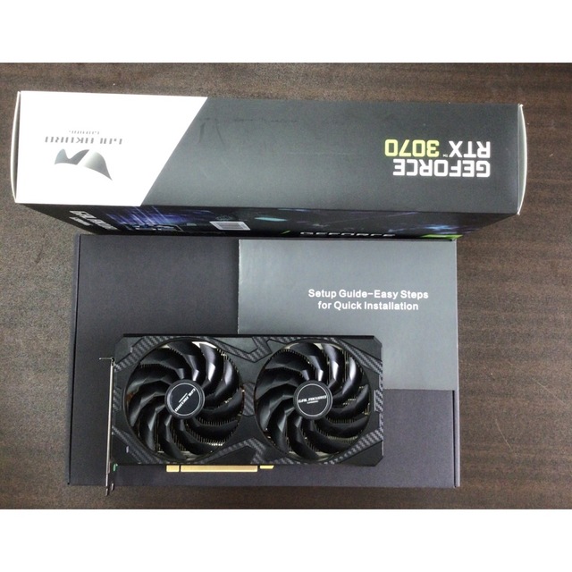 玄人志向メーカー型番GALAKURO GAMING グラフィックボード GG-RTX3070