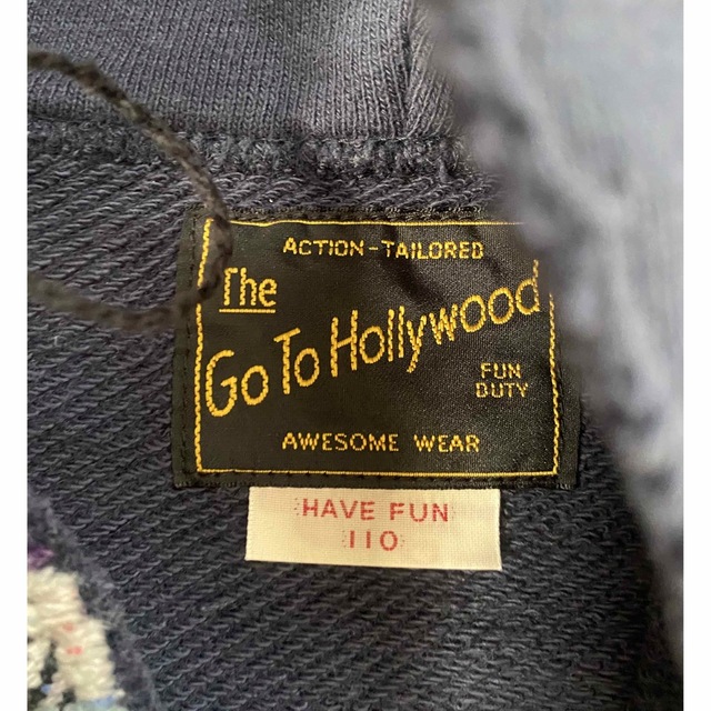 GO TO HOLLYWOOD(ゴートゥーハリウッド)のgotohollywood パーカー　110㎝ キッズ/ベビー/マタニティのキッズ服男の子用(90cm~)(ジャケット/上着)の商品写真