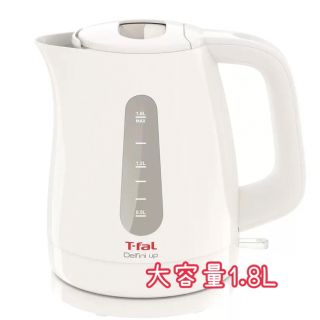 ティファール(T-fal)の【新品】ティファール 電気ケトル 1.8L ホワイト(電気ケトル)