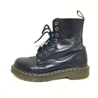 ドクターマーチン(Dr.Martens)のドクターマーチン ショートブーツ UK4 - 黒(ブーツ)