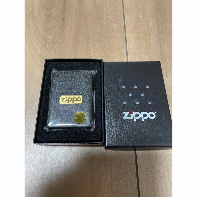 幅広type zippo ブラッククラックル ZIPPO ロゴ 2007 - 通販 - irisisb