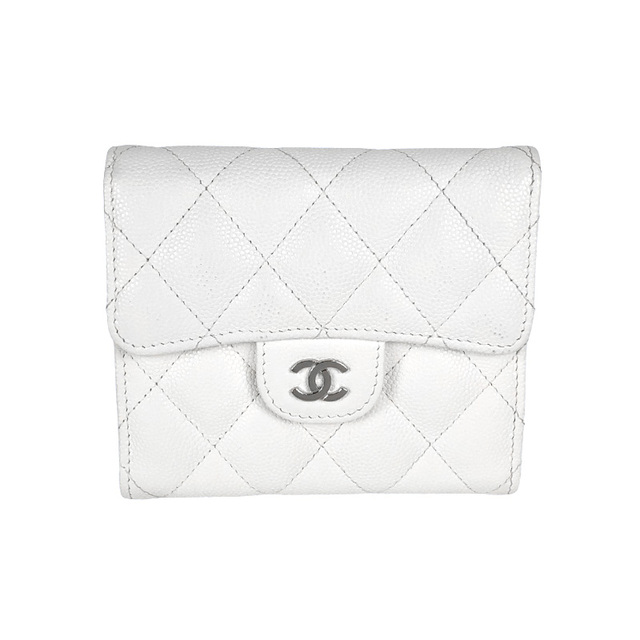 シャネル CHANEL クラシック スモールウォレット 三つ折り財布