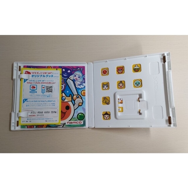 太鼓の達人  3DSのケースのみ＆タッチペン エンタメ/ホビーのゲームソフト/ゲーム機本体(携帯用ゲームソフト)の商品写真