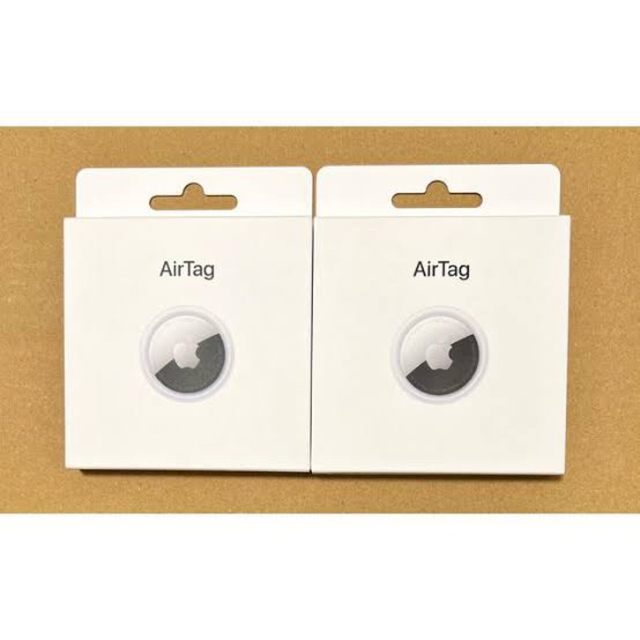 Apple AirTag エアタグ 本体 2個 Apple AirTag エアタグ 本体 2個