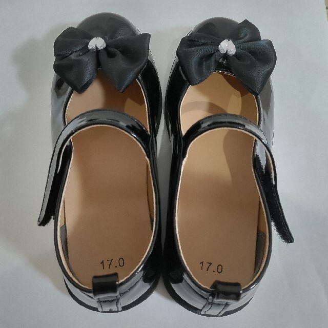 西松屋(ニシマツヤ)のフォーマル　靴　女の子　17cm キッズ/ベビー/マタニティのキッズ靴/シューズ(15cm~)(フォーマルシューズ)の商品写真