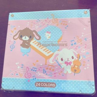 サンリオ(サンリオ)の<ひゅうひめ様専用>Sugar bunnies 24色＋色鉛筆シール台紙セット(色鉛筆)