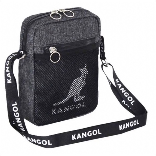 KANGOL(カンゴール)の【新品】KANGOL ショルダーバッグ グレー レディースのバッグ(ショルダーバッグ)の商品写真