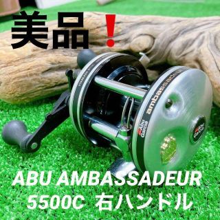 アブガルシア(AbuGarcia)の美品！アブガルシア　アンバサダー5500C(リール)