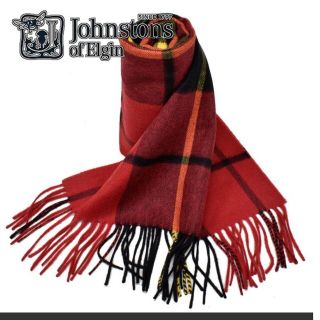 ジョンストンズ(Johnstons)の【最終価格】ジョンストンズ　カシミヤ中判ストール(ストール/パシュミナ)