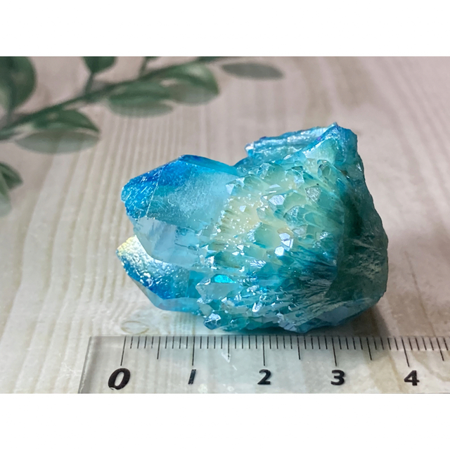 キャンドルクォーツ✨　オーラ　水晶　ラフストーン　原石　クラスター