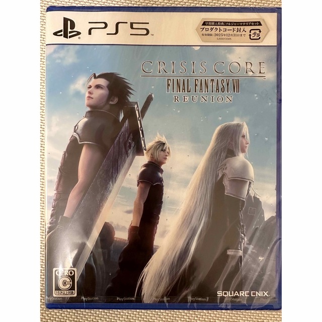 PlayStation - 【新品】クライシス コア -ファイナルファンタジーVII