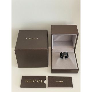 グッチ(Gucci)の【まさし様専用】★GUCCI★ アイコンリング　ワイド　19号(リング(指輪))