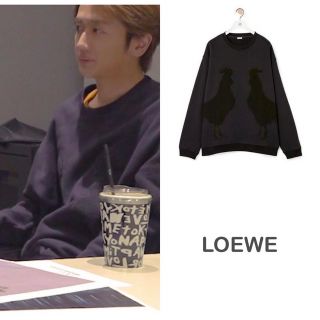 ロエベ(LOEWE)のLOEWE ロエベ オンドリ スウェットトレーナー 西島隆弘 Nissy 着用(スウェット)