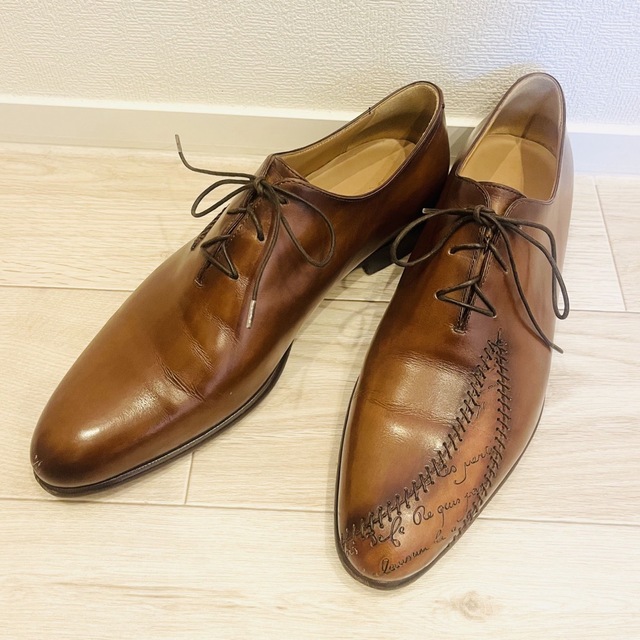 BERLUTI ベルルッティ ラピエセルプリゼ カリグラフィ サイズ8 1/2