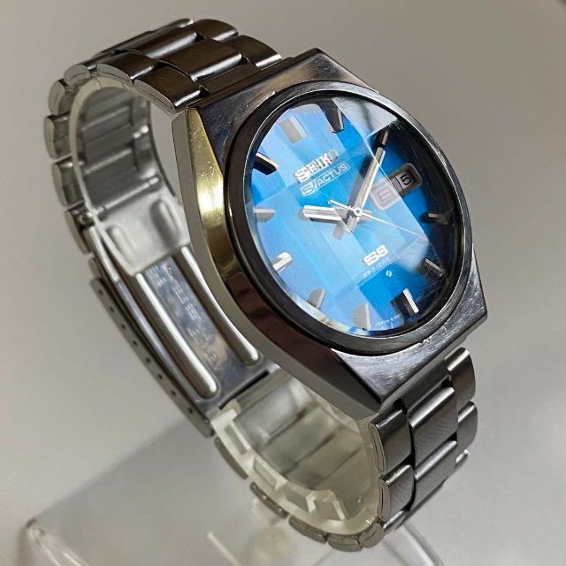 セイコー6106-8760アクタスSS腕時計メンズ自動巻きデイデイトSEIKO