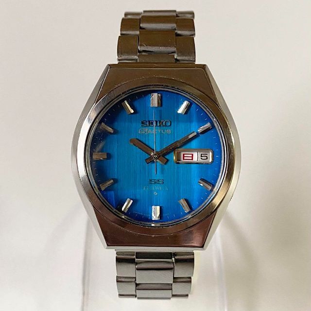 セイコー6106-8760アクタスSS腕時計メンズ自動巻きデイデイトSEIKO