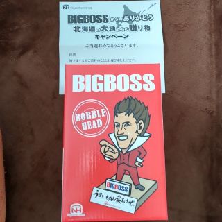 当選品 非売品 ニッポンハム BIG BOSS ボブルヘッド 人形 新庄剛志(スポーツ選手)