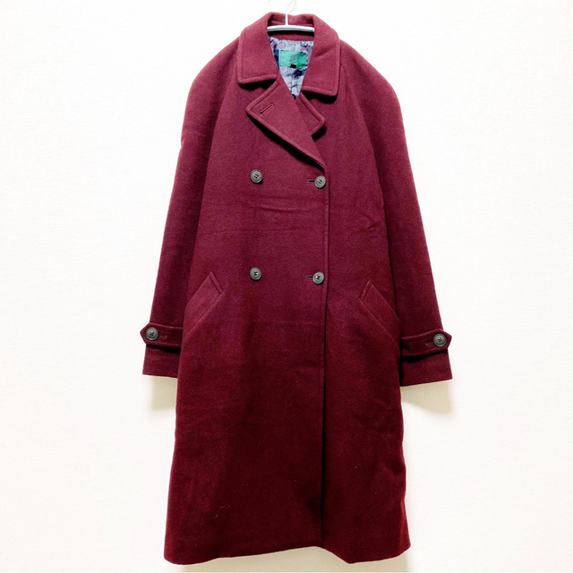 Jean-Paul GAULTIER(ジャンポールゴルチエ)の▼ JEAN PAUL GAULTIER Bordeaux JKT ▼ レディースのジャケット/アウター(ピーコート)の商品写真