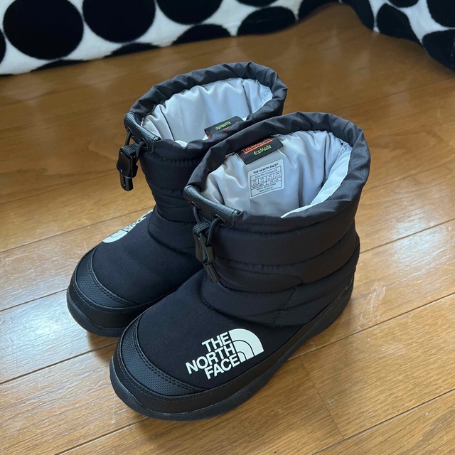 綺麗　THE NORTH FACE スノーブーツ　黒　21㎝