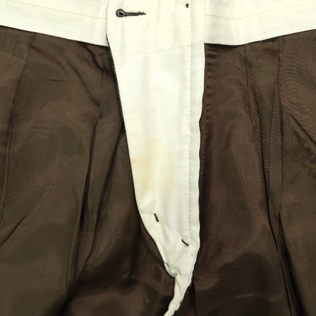 GAP(ギャップ)の90s GAP ギャップ PREMIUM ウール チェック スラックス パンツ メンズのパンツ(スラックス)の商品写真