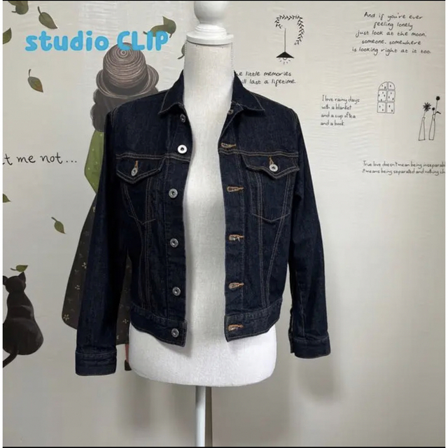 STUDIO CLIP(スタディオクリップ)の#768 スタディオクリップ デニムジャケット Gジャン レディースのジャケット/アウター(Gジャン/デニムジャケット)の商品写真